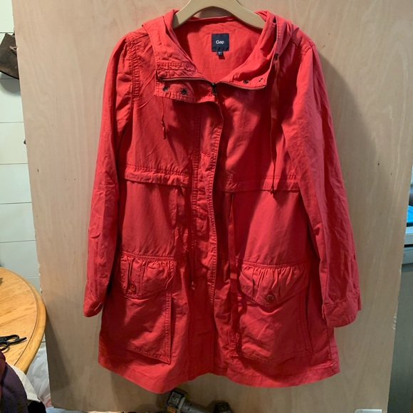 🎉FLASH SALE 🎉 Gap Oversized Hooded Anorak jacket - Picture 2 of 5